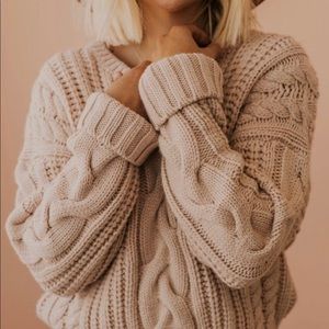 Roolee chunky sweater